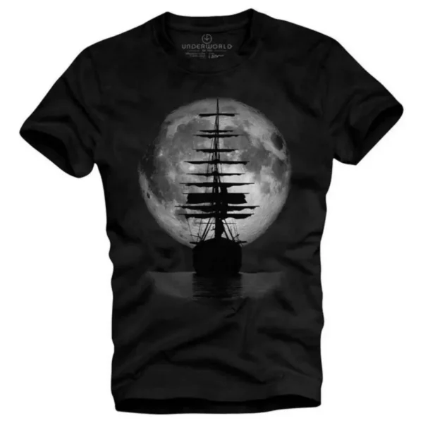 T-shirt design BLACK STATEK CZARNY
