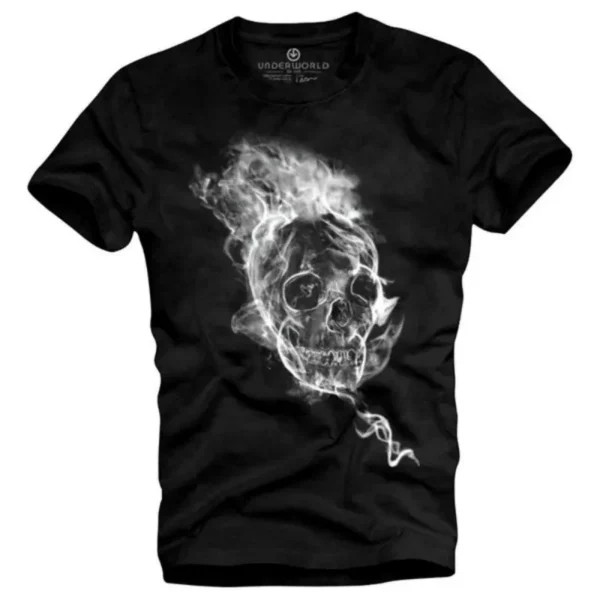 T-shirt design BLACK CZASZKA