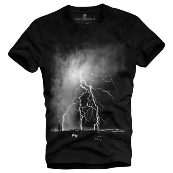 T-shirt design BLACK PIORUN
