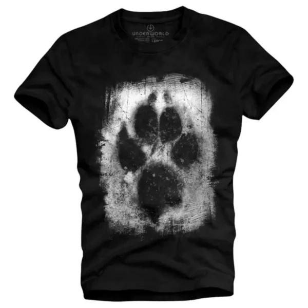 T-shirt design BLACK ŁAPA