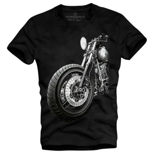 T-shirt design BLACK MOTOR